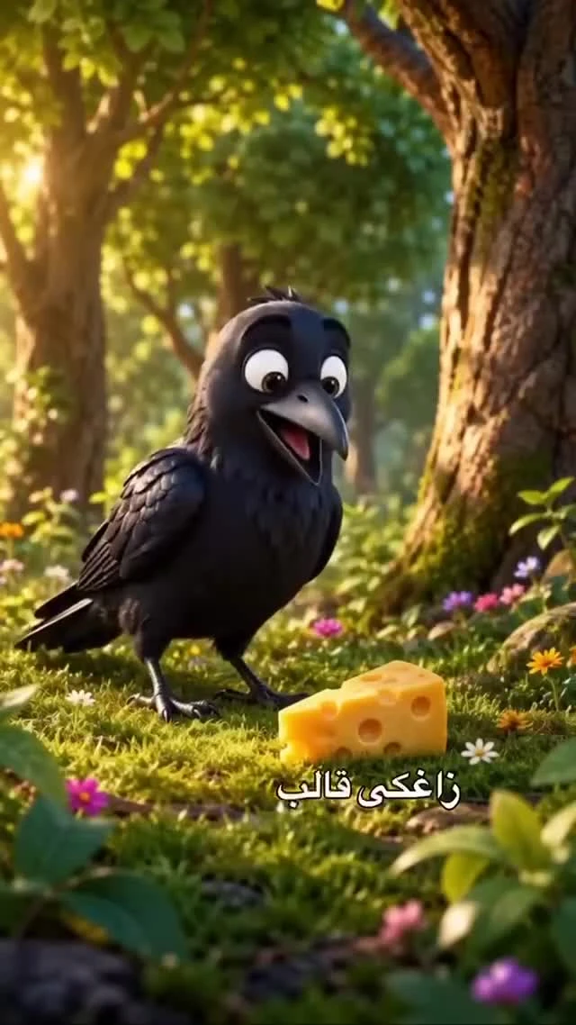 فارسی کلاس چهارم/ روباه و زاغ